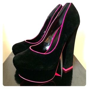 Platform Chunky Heels